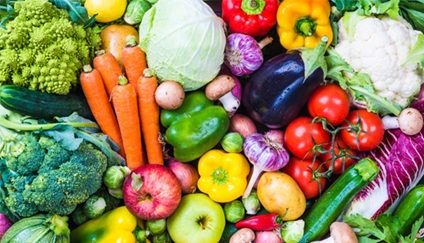frutas y verduras